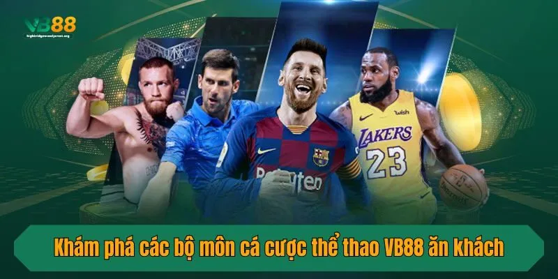 Khám phá các bộ môn cá cược thể thao VB88 ăn khách 2025